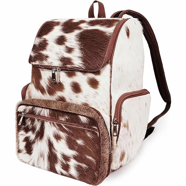 1-72-jpg-copy.jpg Brown Cowhide Diaper Bag - Image 1