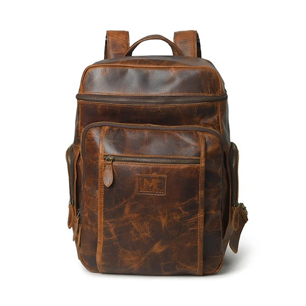226_1400x1400.webp Alpha Caramel Buffalo Leather Travel Backpack - Image 1
