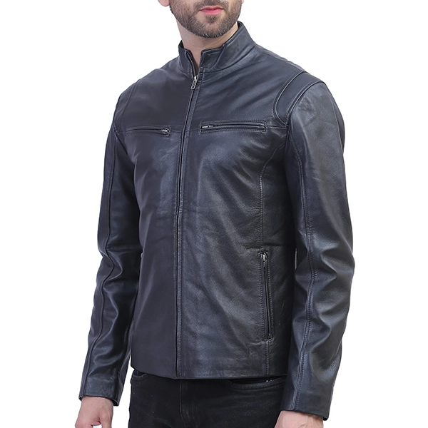 6-4_11zon_11zon.webp Mens Ionic Black Leather Jacket - Image 1