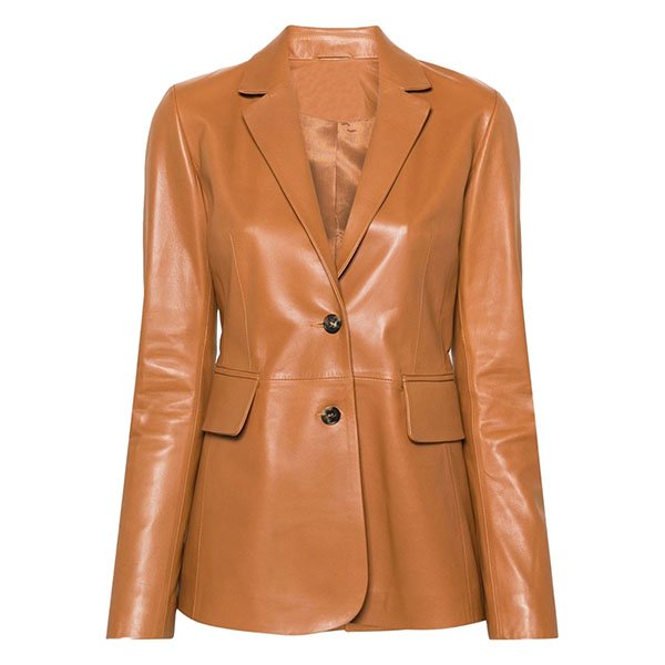 828281ae-f407-43f2-bfc0-e31646277c5f-copy.jpg Premium Brown Leather Blazer - Image 1