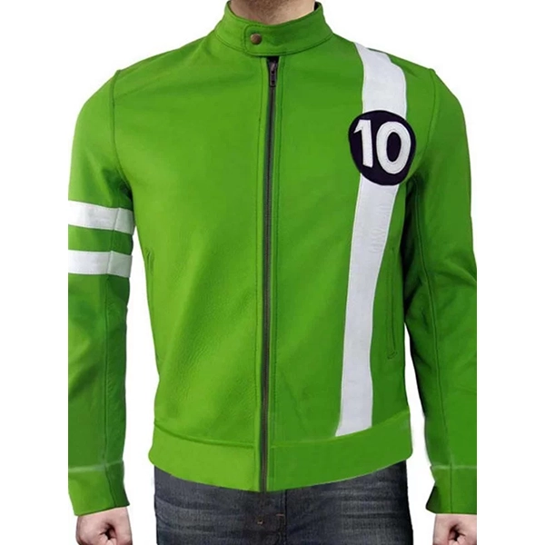 Alien-Swarm-Ben-10-Leather-Green-Jacket.webp ALIEN SWARM BEN 10 LEATHER JACKET - Image 1