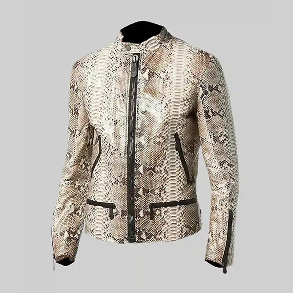 Andrew-Tate-Leather-Snake-Pattern-Biker-Jacket.webp Andrew Tate Hide Snake Pattern Rider Coat - Image 1