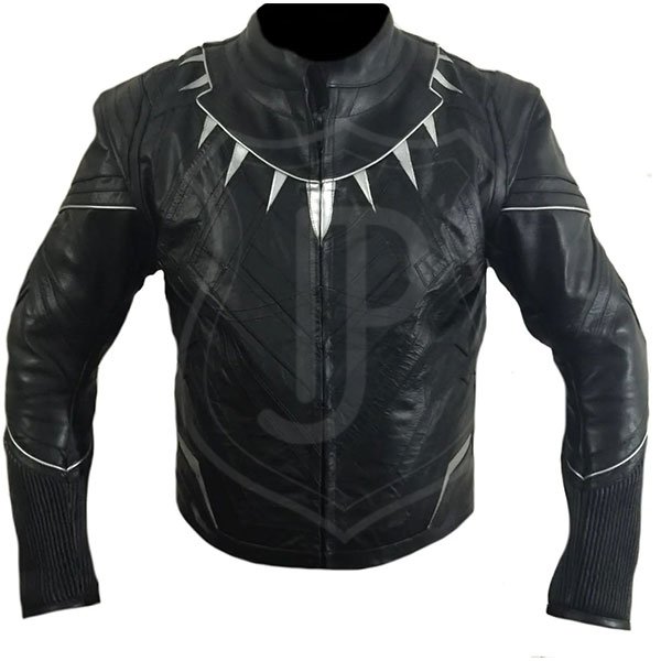 Avengers-Infinity-War-Black-Panther-Leather-Jacket2.jpg Avengers Infinity War Dark Panther Hide Coat - Image 1