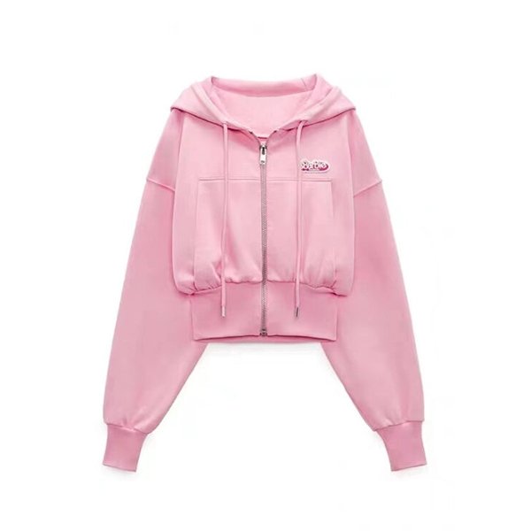 Barbie-Oversized-Pink-Hoodie-551x735-1.jpg Barbie Oversized Pink Hoodie - Image 1