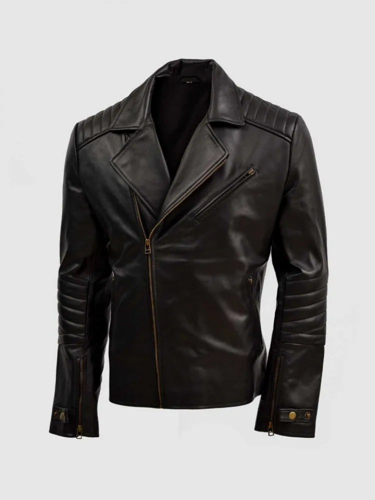 Biker-Jacket-in-Sheep-Leather-750x1000fit.webp Rider Coat in Sheep Hide - Image 1