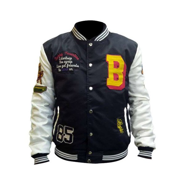 Bobby-Tarantino-Letterman-Bomber-Jacket-4.jpg Bobby Tarantino Letterman Bomber Coat - Image 1
