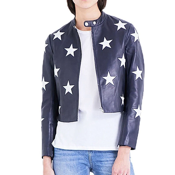 Cheryl-Blossom-Riverdale-Star-Printed-Leather-Jacket_1800x1800.webp Cheryl Blossom Riverdale Star Printed Leather Jacket - Image 1