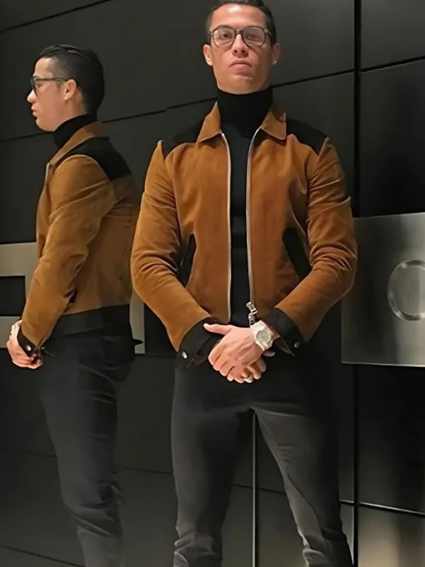 Cristiano-Ronaldo-Cr7-Suede-Jacket.webp Cristiano Ronaldo Cr7 Suede Coat - Image 1