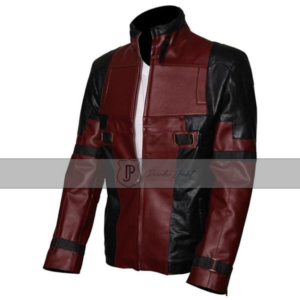 Dead-Pool-Ryan-Reynolds-Jacket-2-copy.jpg Ryan Reynolds Deadpool Hide Coat - Image 1
