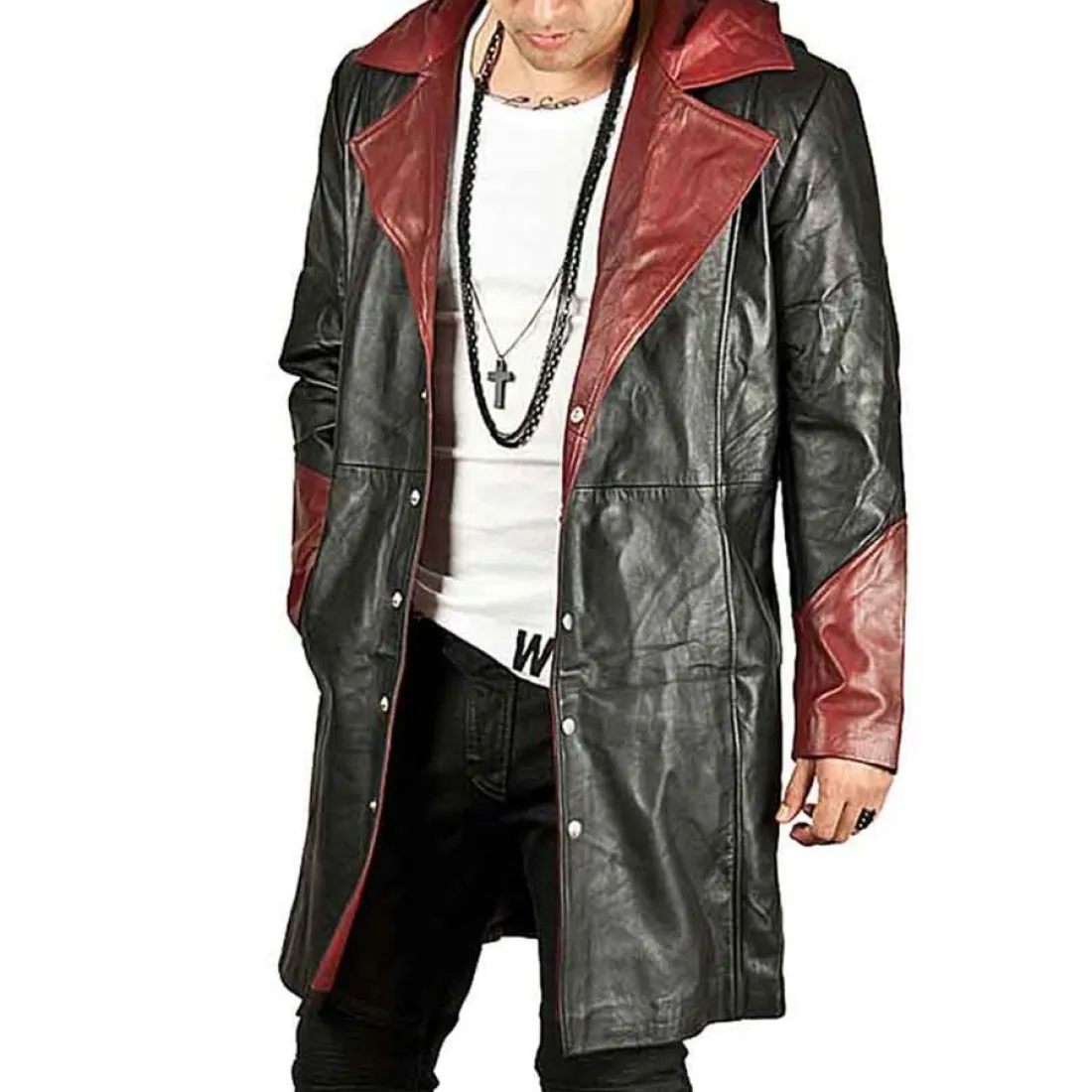 Devil-May-Cry-Coat-1100x1100h.webp Devil May Cry 4 Dante Hide Trench Coat - Image 1
