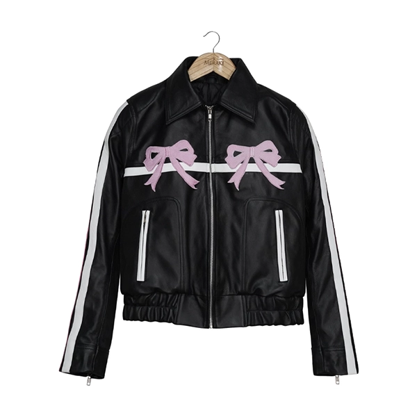 Diddi-Moda-Bow-Leather-Jacket-1.webp DIDDI MODA BOW JACKET - Image 1