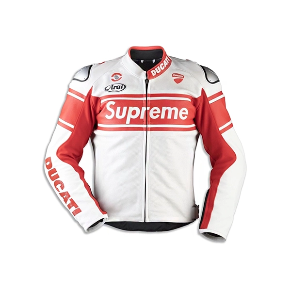 Ducati-x-Supreme-Motorcycle-Racing-Jacket.webp DUCATI X SUPREME MOTORCYCLE RACING JACKET - Image 1