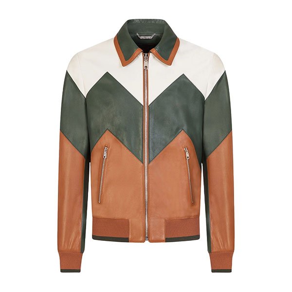 G9RB4LHULF7_M0450_2-copy.jpg Ivan Multi Color Bomber Leather Jacket - Image 1