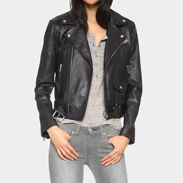Good-Vibes-Only-Black-Leather-Jacket-3-1.jpg Good Vibes Only Jacket - Image 1