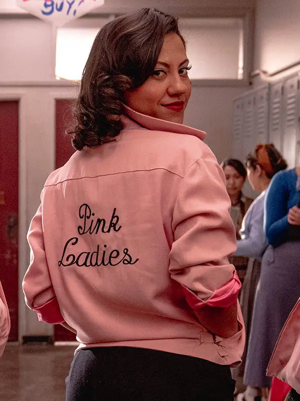 Grease-Rise-of-the-Ladies-Jacket.webp Grease Rise Of The Pink Ladies Jacket - Image 1