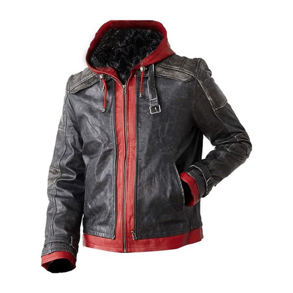 Jason-Todd-Batman-Arkham-Leather-Jacket.jpg Troy Baker Batman Arkham Knight Crimson Hood Co - Image 1