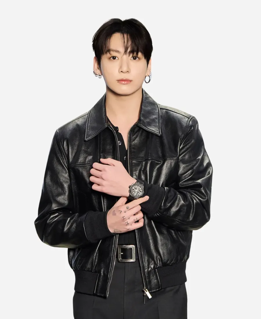 Jung-Kook-2026-Watch-Event-Leather-Jacket.webp Jung Kook 2026 Watch Event Hide Coat - Image 1