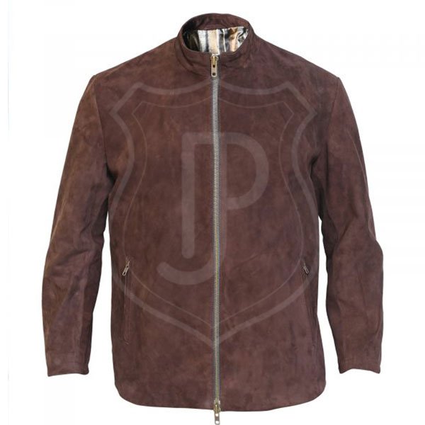 Men-Biker-Brown-Suede-Leather-Jacket.jpg Men's Biker Brown Suede Leather Jacket - Image 1