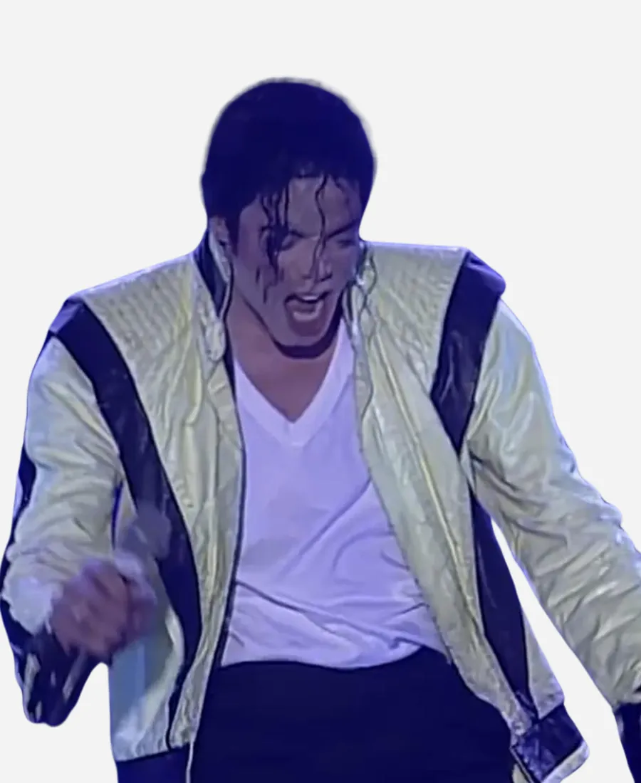 Michael-Jackson-Thriller-White-Leather-Jacket.webp Thriller Michael Jackson White Coat - Image 1
