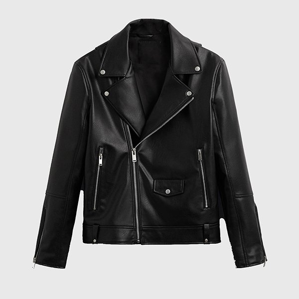 Mike-Sherman-Alert-Missing-Persons-Unit-Black-Leather-Biker-Jacket-2.jpg Mike Sherman Alert Missing Persons Unit Black Biker Leather Jacket - Image 1