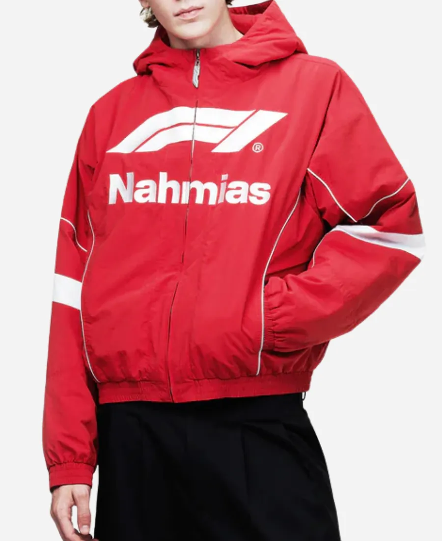Nahmias-x-F1-Miami-Grand-Prix-Warm-Up-Race-Jacket.webp Nahmias x F1 Miami Grand Prix Warm Up Race Coat - Image 1