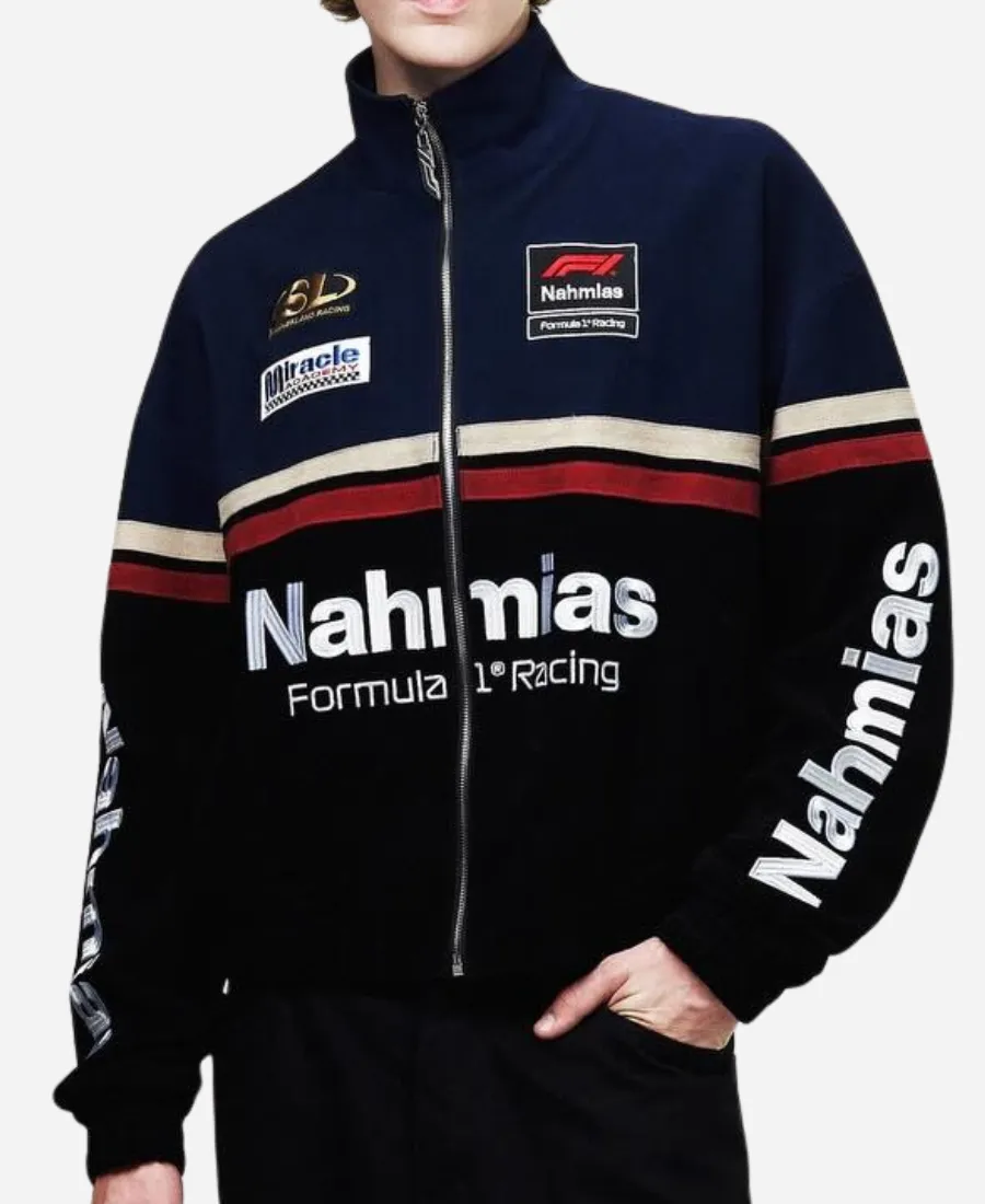 Nahmias-x-F1-Racing-Leather-Jacket.webp Nahmias x F1 Racing Hide Coat - Image 1
