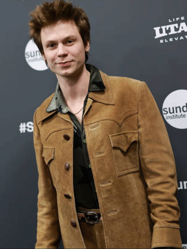 Otto-My-Animal-2023-Joe-Apollonio-Brown-Jacket.gif Joe Apollonio My Animal (2023) Umber Coat - Image 1