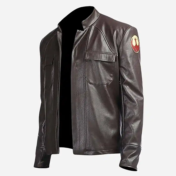 Poe-Dameron-Star-Wars-Leather-Jacket-front.webp Poe Dameron Star Wars Hide Coat - Image 1
