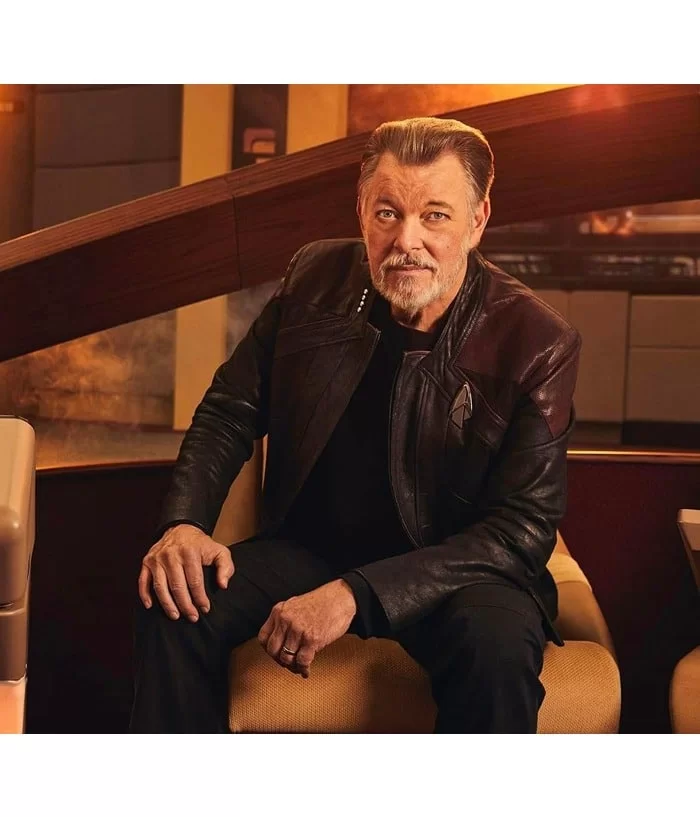 Star-Trek-Picard-Season-3-Riker-Leather-Jacket-Starfleet-Costume-Sale-veste-en-cuir.webp Star Trek Picard Season 3 Riker Hide Coat Starfleet Costume - Image 1