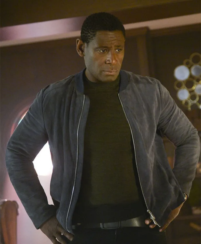 Supergirl-Jonn-Jonzz-Dark-Grey-Suede-Leather-Jacket-front.webp Supergirl Jonn Jonzz Grey Suede Hide Coat - Image 1
