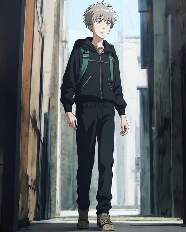 Tengoku-Daimakyou-Maru-Black-Jacket.webp Heavenly Delusion Maru Coat - Image 1