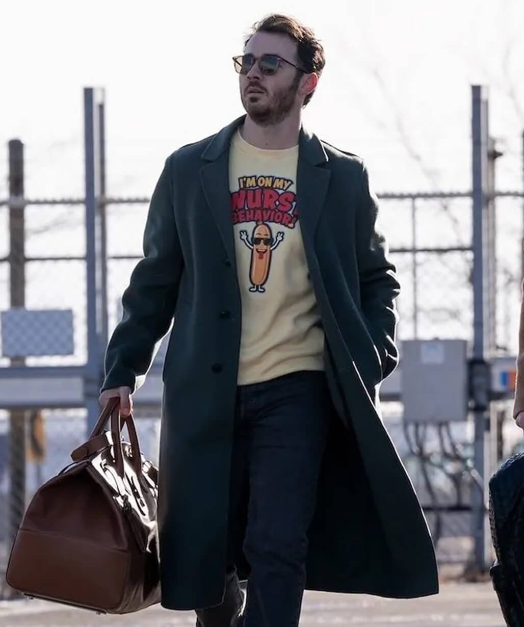 a-very-jonas-christmas-kevin-jonas-coat-mens.jpg A Very Jonas Christmas Movie 2025 Kevin Jonas Green Coat - Image 1