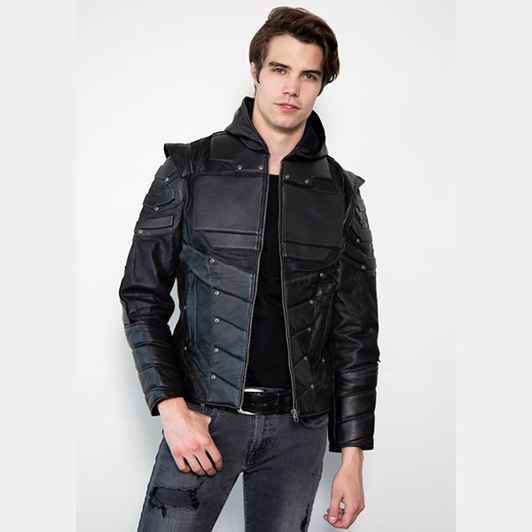 arrow_blackout_5-800x1121-1.jpg Mens Blackout Armor Leather Jacket - Image 1
