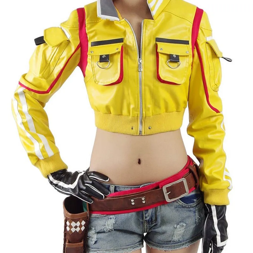 cindy-leather-jacket-1000x1000w-1000x1000fit.webp Final Fantasy 15 Cindy Yellow Hide Coat - Image 1
