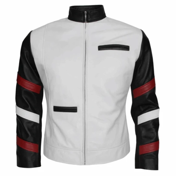 download-23-_1.webp Male Vintage White Hide Coat With Stripes - Image 1